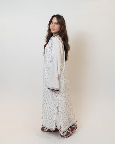 White Kurta - WK8