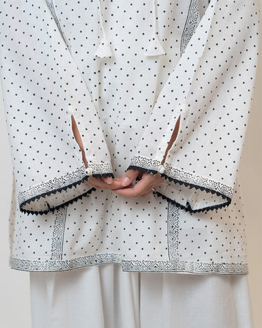 White Kurta - WK4