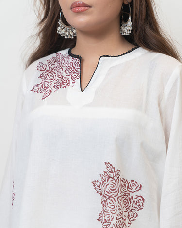 White Kurta - WK5