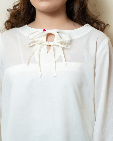 Off White Kurta - OFK2