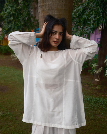 White Kurta - WK10