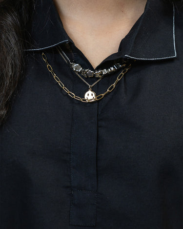 Black Kurta - BK2