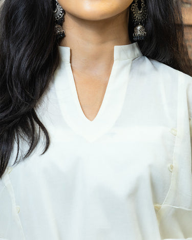 Off White Kurta - OFK1