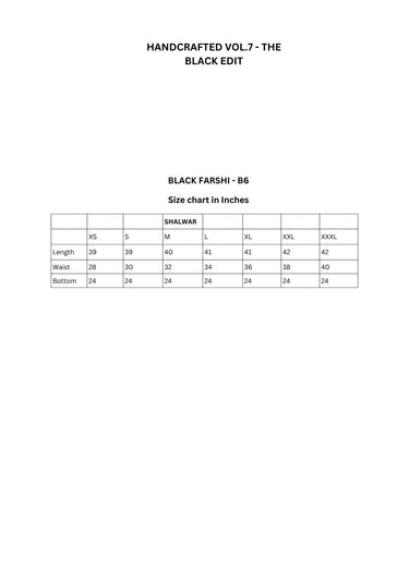 Black Farshi - B6
