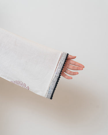 White Kurta - WK8
