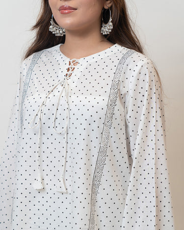 White Kurta - WK4
