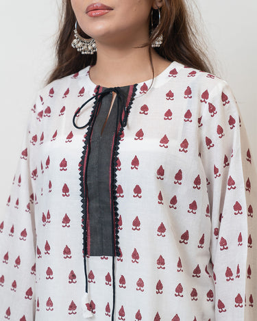 White Kurta - WK6