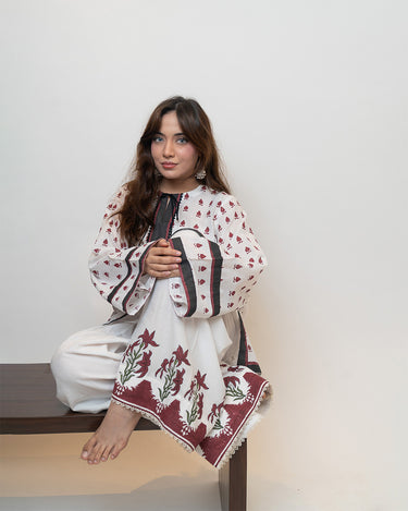 White Kurta - WK6
