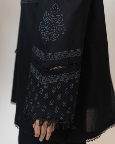 Black Kurta - BK4