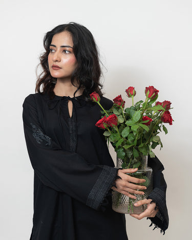 Black Kurta - BK6