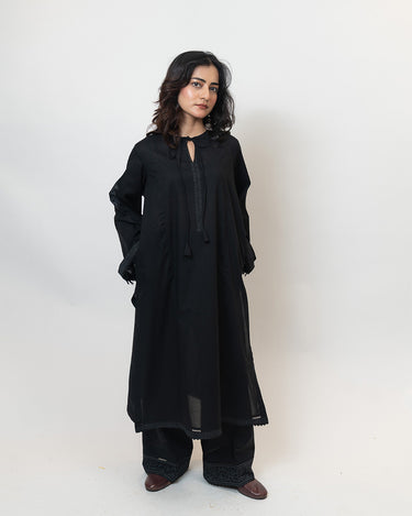 Black Kurta - BK6