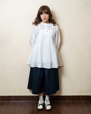 White Kurta - WK3