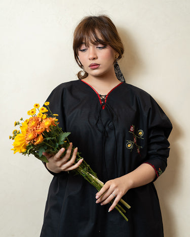 Black Kurta - BK3