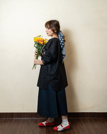 Black Kurta - BK3