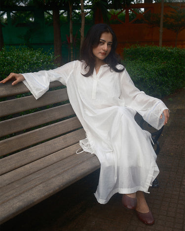 White Kurta - WK12