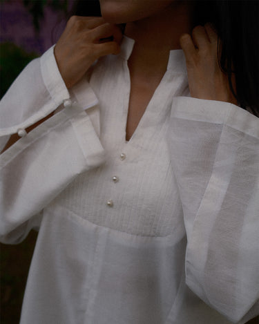 White Kurta - WK9
