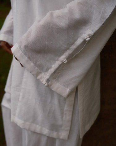 White Kurta - WK9