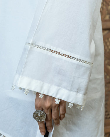 White Kurta - WK2