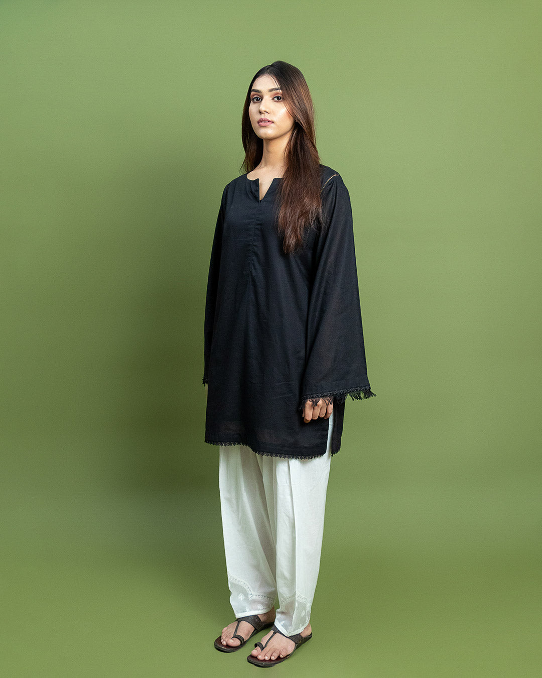 Black Kurta - BK1