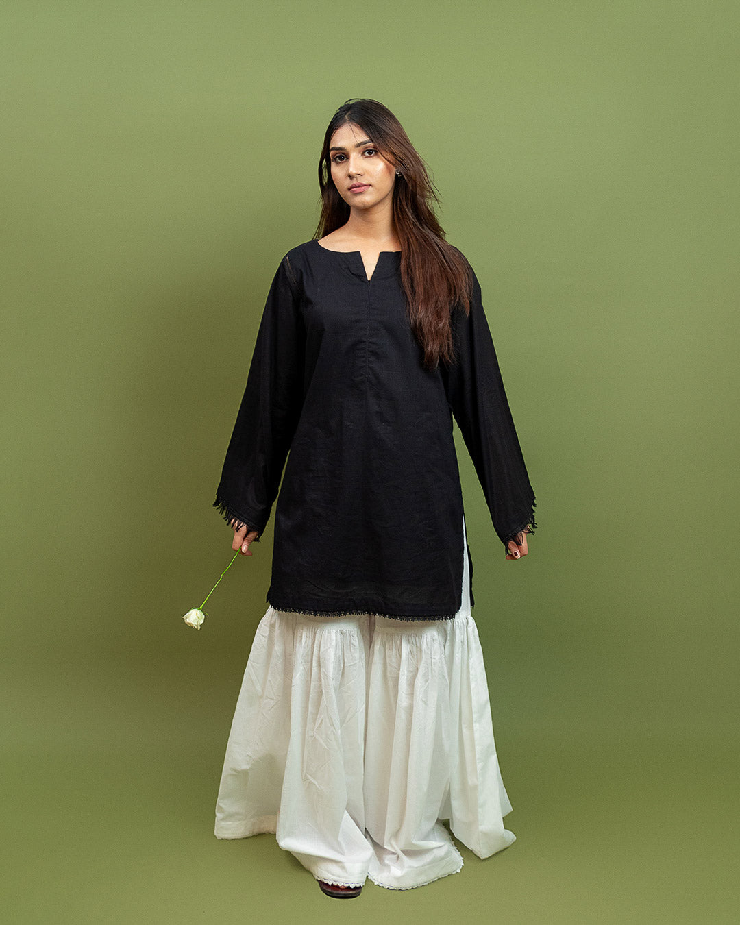 Black Kurta - BK1